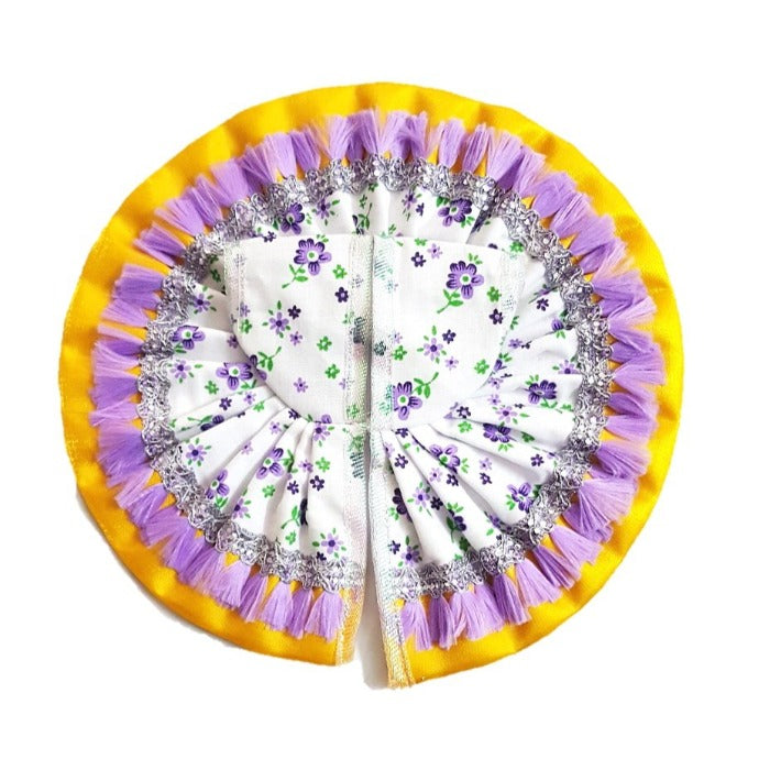 Kanha/Laddu Gopal/Krishna Ji Dress/ Poshak_Size No. 3 (Cotton)