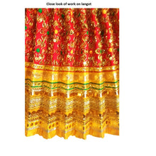 Load image into Gallery viewer, Hanuman Ji Dress - Size No. 5 - for Idol height of 2.5 feet/ 30&quot; Inch