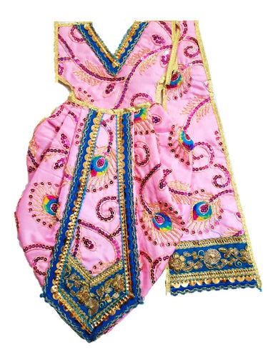 Ganesha/Krishna _Poshak_ Vastra for Size Idol Figure - (1.5 Feet)_Size No. 3