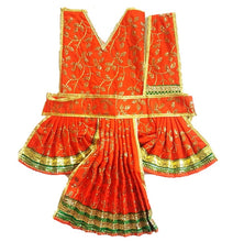 Load image into Gallery viewer, Hanuman Ji Dress -for Idol height of 1.5 feet/18&quot; Inch-Size No. 3