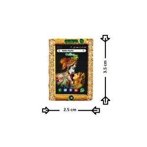 Laddu Gopal Toy Mobile Size - 3.5 X 2.5 CM