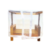 Load image into Gallery viewer, Laddu gopal mosquito net Bed- Sagwan wood