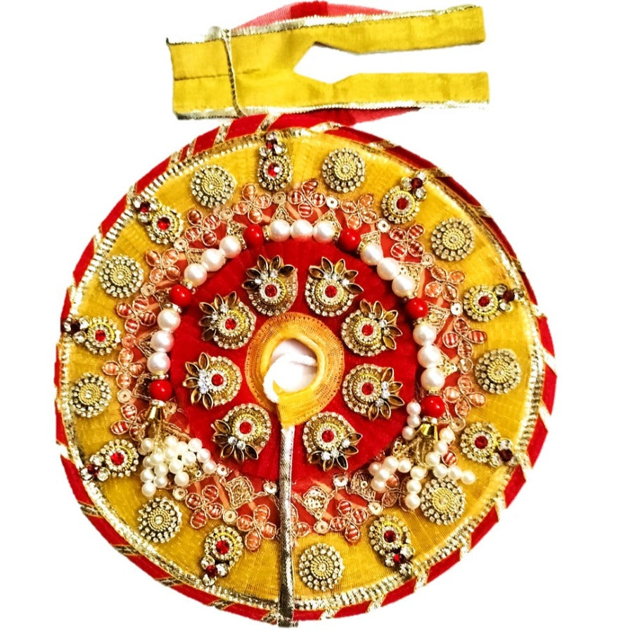 Kanha/Laddu Gopal/Krishna Ji Dress/ Fancy Poshak_Size No. 4
