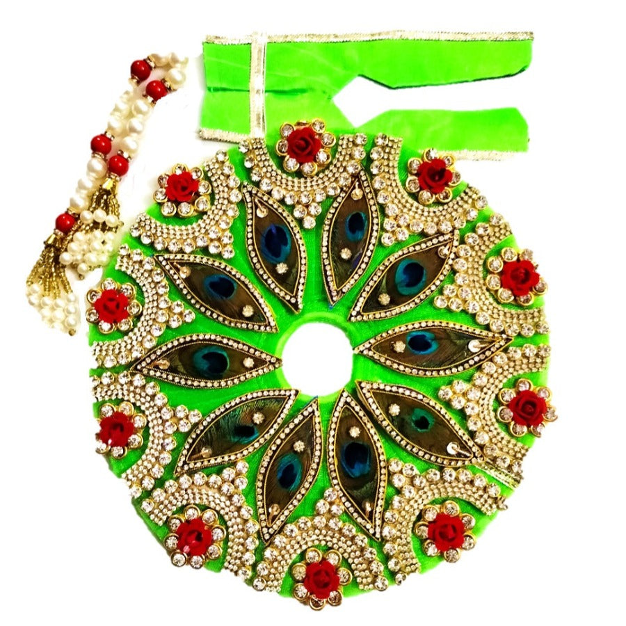 Kanha/Laddu Gopal/Krishna Ji Dress/ Fancy Poshak_Size No. 4