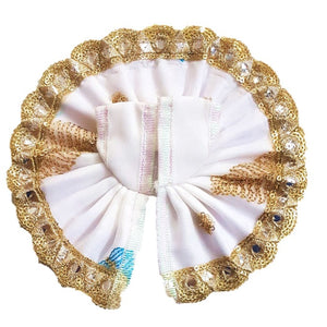 Kanha/Laddu Gopal/Krishna Ji Dress/ Poshak_ Size No. 2_ (Net Cotton)