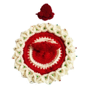 Laddu Gopal/Kanha Ji_Winter_ Poshak_With Cap _Crochet_Size No. 4_Full MB*