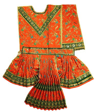 Load image into Gallery viewer, Hanuman Ji Dress _ for Idol height of 3 Ft. feet/ 36" Inch's Size No. 6