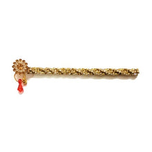 Load image into Gallery viewer, Metal Bansuri for Laddu Gopal/Bal Gopal_ Flute for Krishna (10 CM)