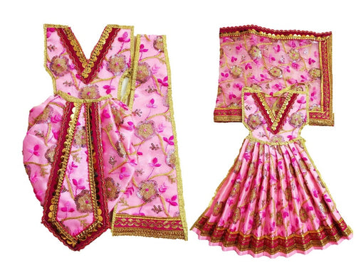 Radha Krishan _Poshak_ for Size No. 2 - for Idol Height 16