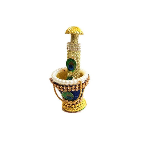 Holi Special! Pichkari and bucket set for laddu Gopal/Home Deities.