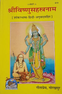 Vishnu Sahasranama (Sankarbhashya Hindi) (विष्णु सहस्रनाम (शांकरभाष्य हिन्दी))-819