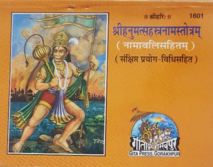 Shri Hanumant Sahasranama Stotra (श्री हनुमत्सहस्रनामस्तोत्रम) - 1601