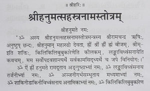 Shri Hanumant Sahasranama Stotra (श्री हनुमत्सहस्रनामस्तोत्रम) - 1601