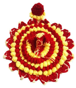 Laddu Gopal/Kanha Ji_ With Cap_Crochet_ Poshak_Size No. 6