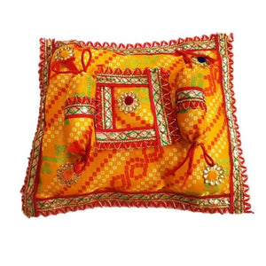 Laddu Gopal_Soft Cotton_Bed _ Bister/Gaddi Bed_Handcraft Aasan