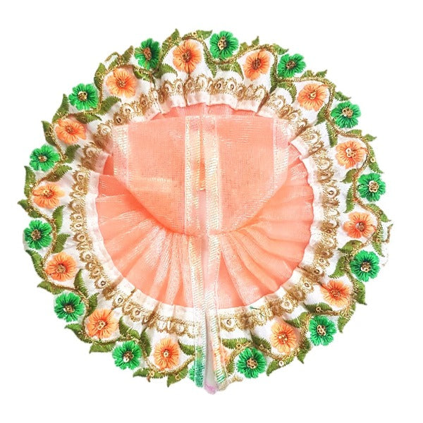 Kanha/Laddu Gopal/Krishna Ji Dress/ Poshak_ Size No. 4-6 (Net)