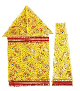 Sai Baba Dress_ For Idol Heigh 30" Inchs/ 2.5 Feet- Size No. 5