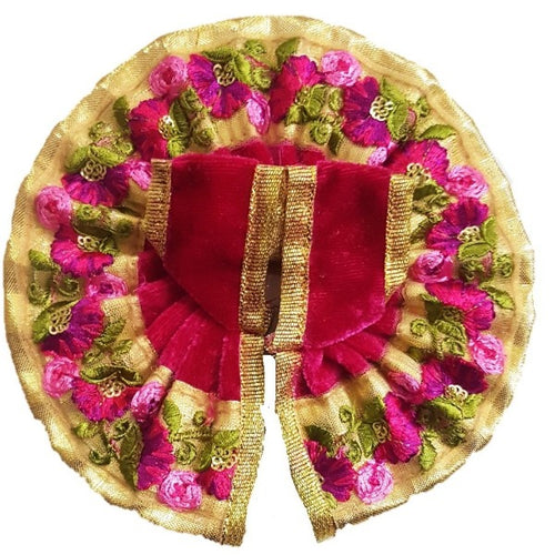 Kanha/Laddu Gopal/Krishna Ji Dress/ Poshak_Size No. 2_ (Velvet)