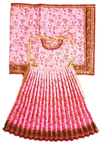 Mata Rani _Poshak_ Vastra for Size Devi Idol Figure - (2.5 Feet./30" Inchs)_ Size No. 5