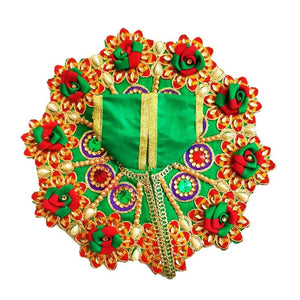 Kanha/Laddu Gopal/Krishna Ji Dress/ Poshak_ Size No. 3 (No Buckram)