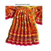 Load image into Gallery viewer, Hanuman Ji Dress -for Idol height of 1.3 feet/16&quot; Inch-Size No. 2