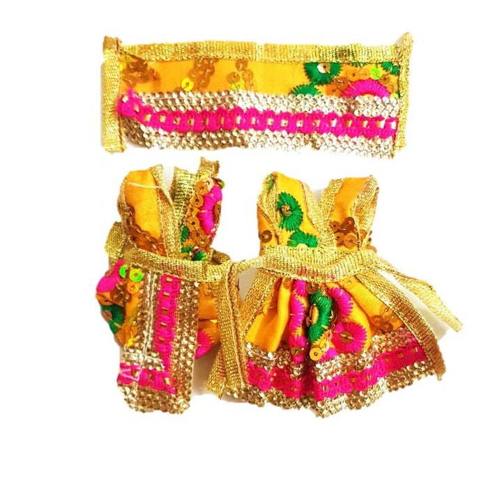 Radha Krishan-Poshak-Lehenga/Dhoti-Size 2