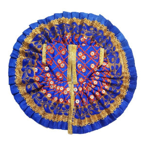 Kanha/Laddu Gopal/Krishna Ji Dress/ Poshak_ Size No. 4 (Raw Silk Fabric)