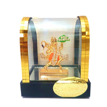 Load image into Gallery viewer, Mini_ Hanuman Ji_Car Dashboard_Gold Plated