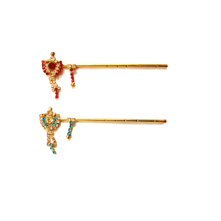 Metal Bansuri for Laddu Gopal/Bal Gopal_ Flute for Krishna (7.5 CM)_(2 Flute)
